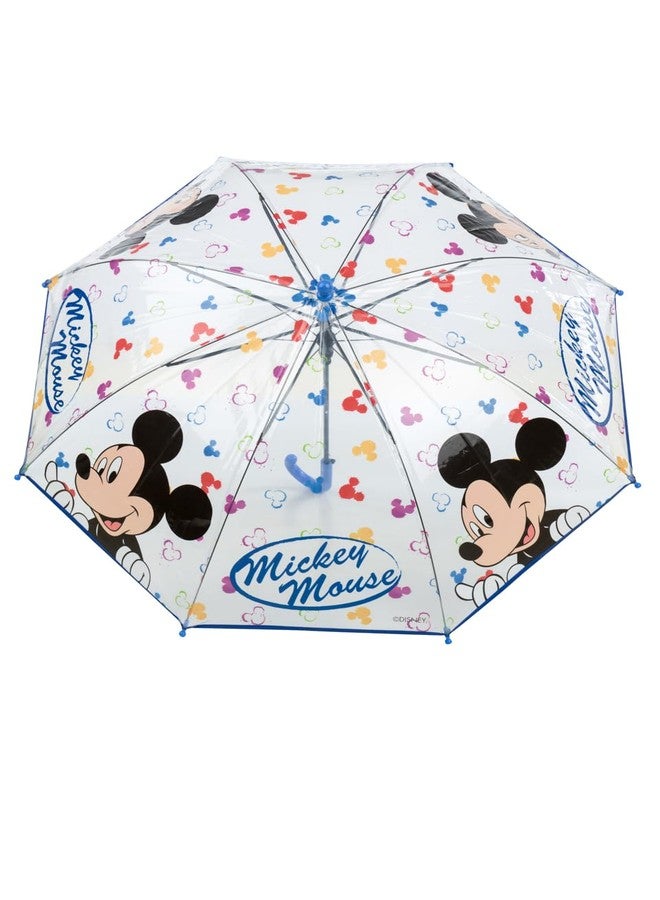 Yellow Bee Disney Transparent Mickey Mouse Umbrella for Boys, Multicolor, 4-8 Years - Image 5